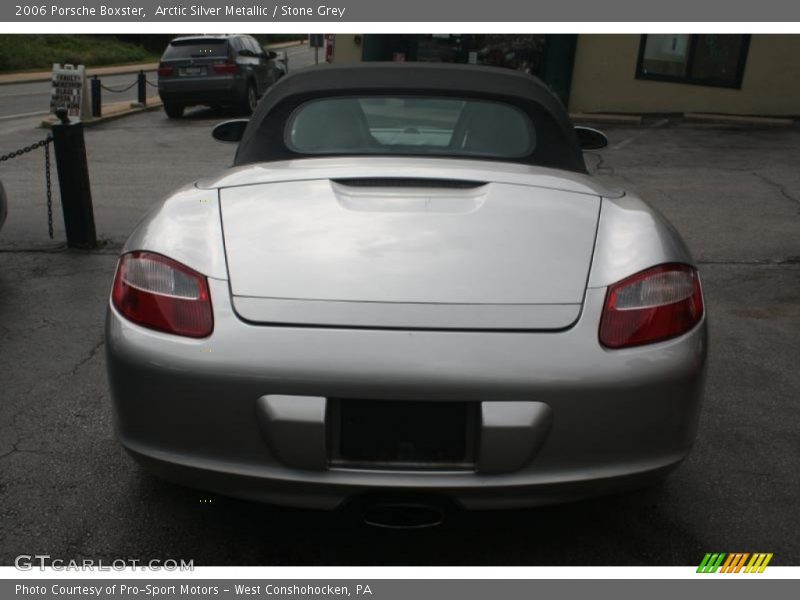 Arctic Silver Metallic / Stone Grey 2006 Porsche Boxster