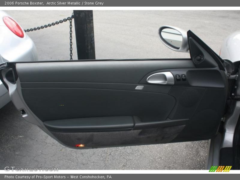 Arctic Silver Metallic / Stone Grey 2006 Porsche Boxster
