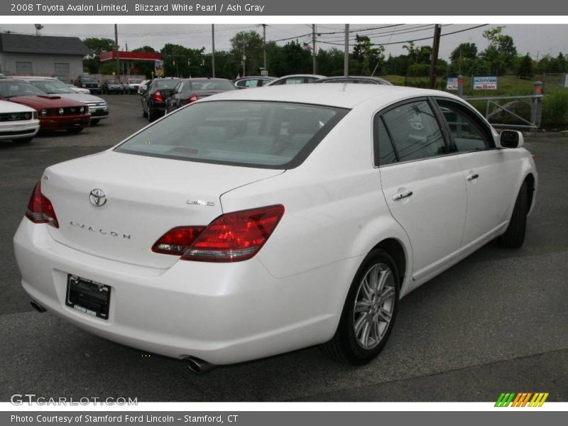 Blizzard White Pearl / Ash Gray 2008 Toyota Avalon Limited
