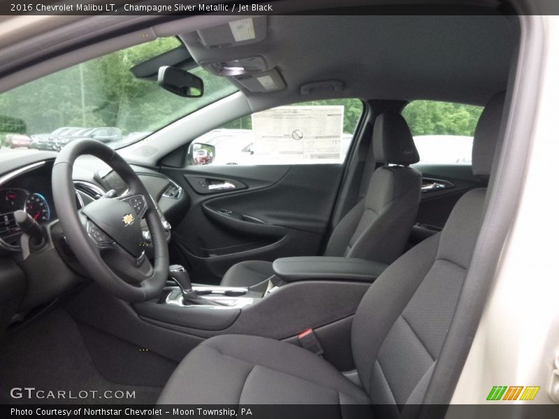 Champagne Silver Metallic / Jet Black 2016 Chevrolet Malibu LT