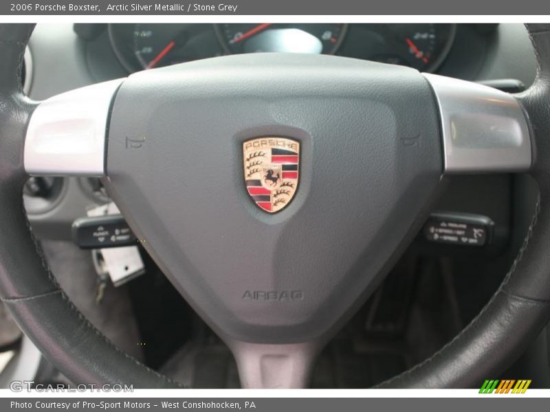 Arctic Silver Metallic / Stone Grey 2006 Porsche Boxster