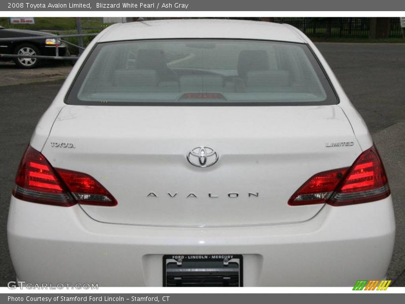 Blizzard White Pearl / Ash Gray 2008 Toyota Avalon Limited