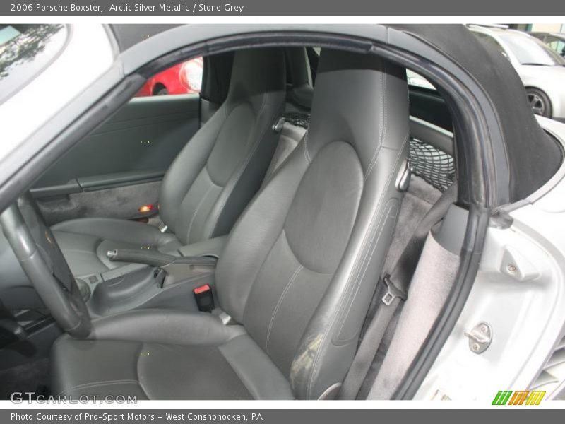 Arctic Silver Metallic / Stone Grey 2006 Porsche Boxster