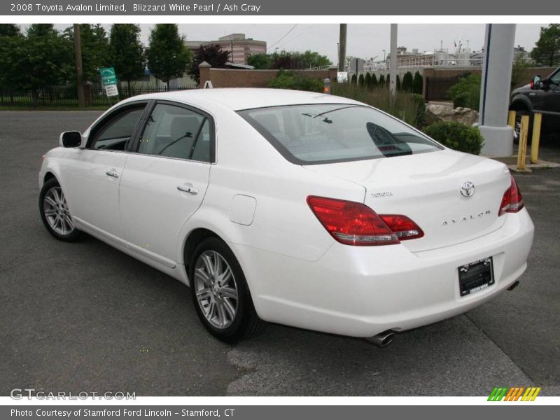 Blizzard White Pearl / Ash Gray 2008 Toyota Avalon Limited