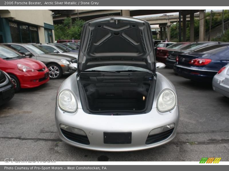 Arctic Silver Metallic / Stone Grey 2006 Porsche Boxster