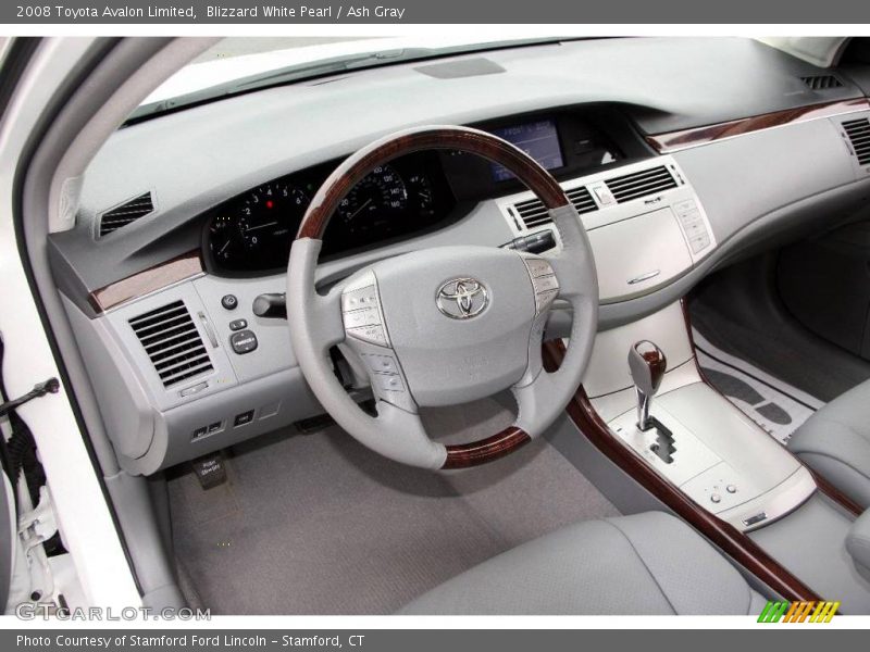 Blizzard White Pearl / Ash Gray 2008 Toyota Avalon Limited