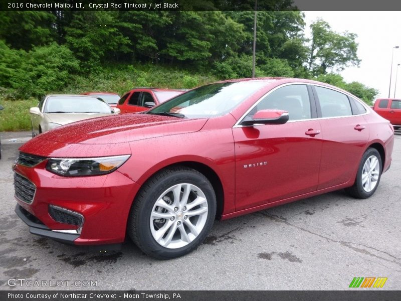 Crystal Red Tintcoat / Jet Black 2016 Chevrolet Malibu LT