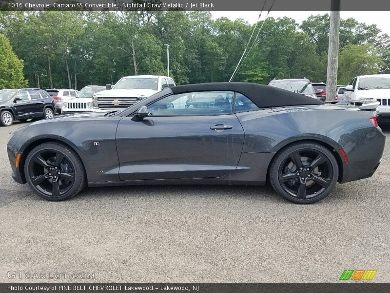  2016 Camaro SS Convertible Nightfall Gray Metallic