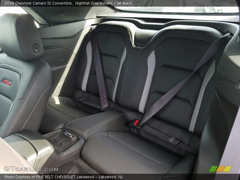 Nightfall Gray Metallic / Jet Black 2016 Chevrolet Camaro SS Convertible