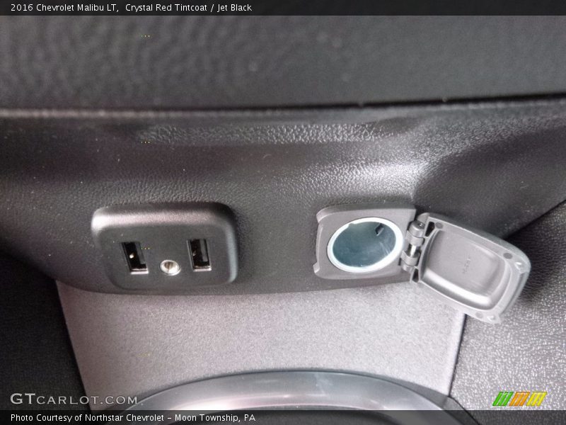 Crystal Red Tintcoat / Jet Black 2016 Chevrolet Malibu LT