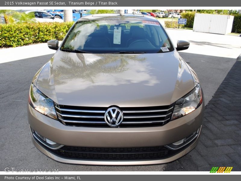 Titanium Beige / Titan Black 2015 Volkswagen Passat SE Sedan