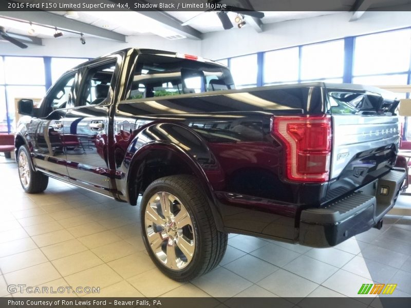 Shadow Black / Limited Mojave 2016 Ford F150 Limited SuperCrew 4x4