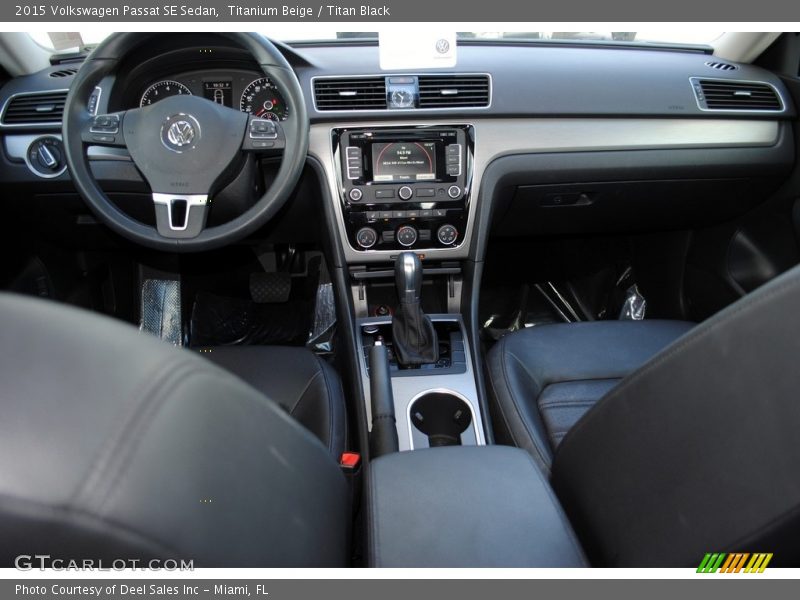 Titanium Beige / Titan Black 2015 Volkswagen Passat SE Sedan