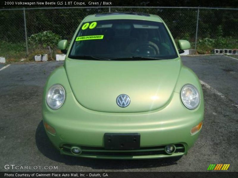 Green / Black 2000 Volkswagen New Beetle GLS 1.8T Coupe