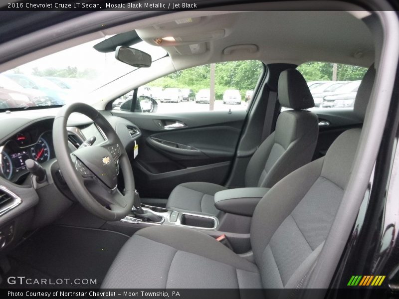 Mosaic Black Metallic / Jet Black 2016 Chevrolet Cruze LT Sedan