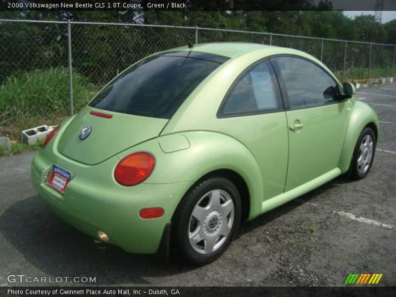 Green / Black 2000 Volkswagen New Beetle GLS 1.8T Coupe