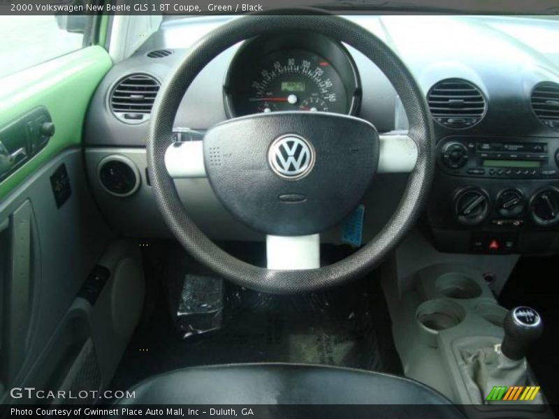 Green / Black 2000 Volkswagen New Beetle GLS 1.8T Coupe