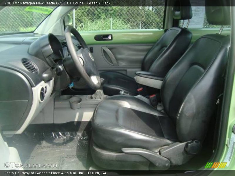 Green / Black 2000 Volkswagen New Beetle GLS 1.8T Coupe