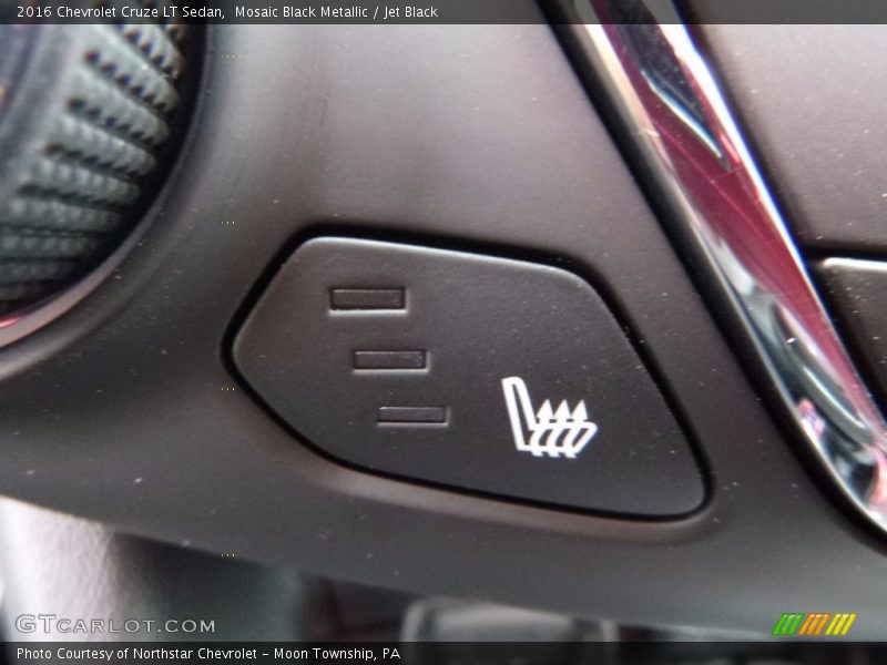Mosaic Black Metallic / Jet Black 2016 Chevrolet Cruze LT Sedan