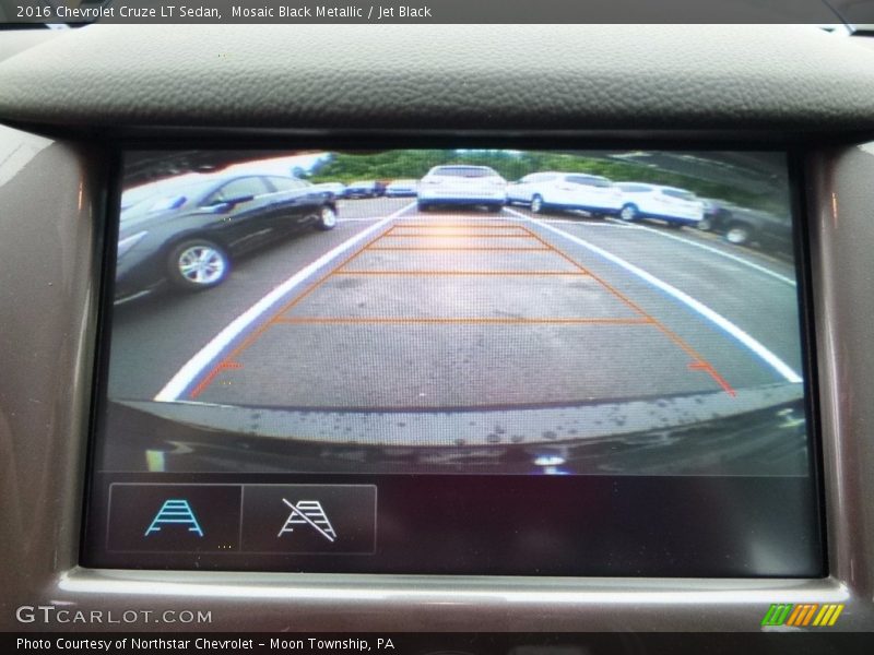 Mosaic Black Metallic / Jet Black 2016 Chevrolet Cruze LT Sedan