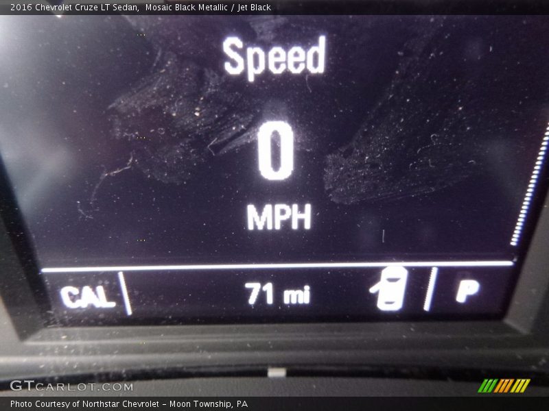 Mosaic Black Metallic / Jet Black 2016 Chevrolet Cruze LT Sedan
