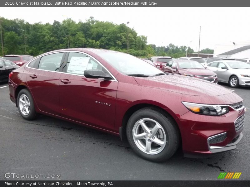 Butte Red Metallic / Dark Atmosphere/Medium Ash Gray 2016 Chevrolet Malibu LS