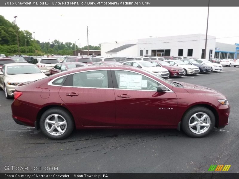 Butte Red Metallic / Dark Atmosphere/Medium Ash Gray 2016 Chevrolet Malibu LS