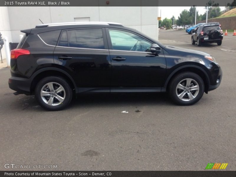 Black / Black 2015 Toyota RAV4 XLE