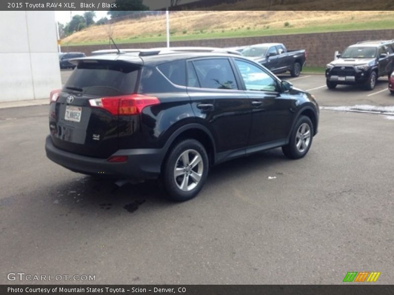 Black / Black 2015 Toyota RAV4 XLE