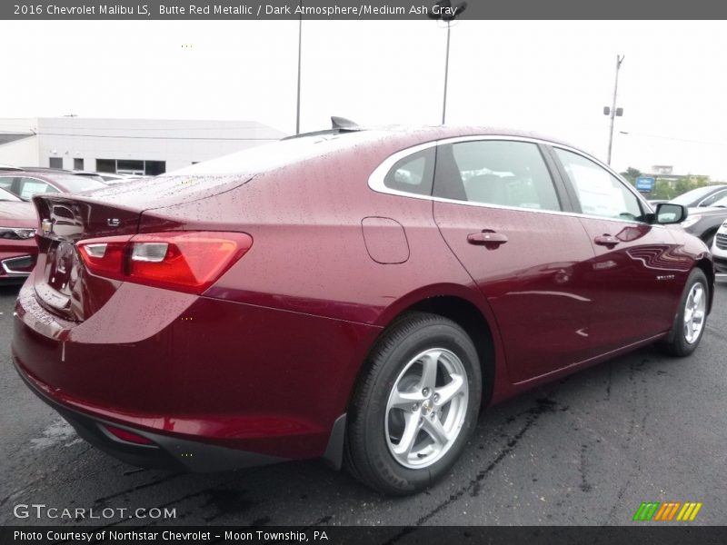 Butte Red Metallic / Dark Atmosphere/Medium Ash Gray 2016 Chevrolet Malibu LS