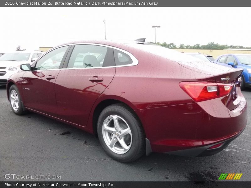 Butte Red Metallic / Dark Atmosphere/Medium Ash Gray 2016 Chevrolet Malibu LS