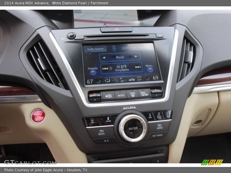 White Diamond Pearl / Parchment 2014 Acura MDX Advance