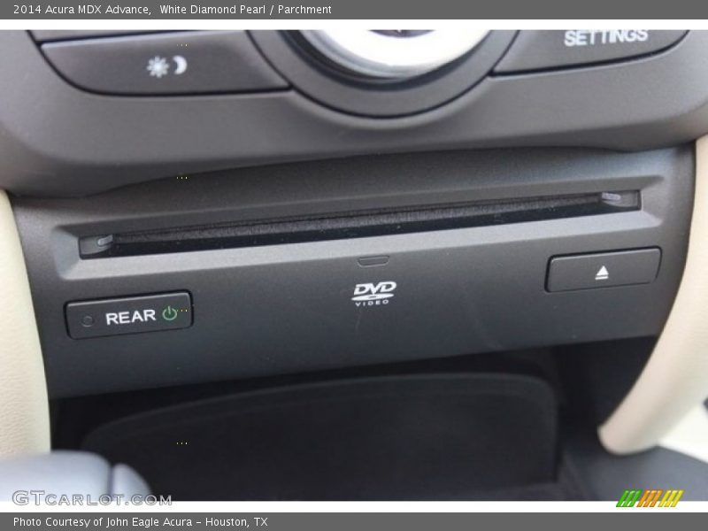 White Diamond Pearl / Parchment 2014 Acura MDX Advance
