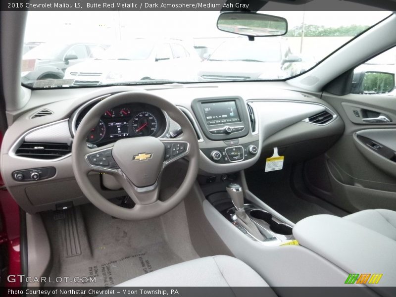 Butte Red Metallic / Dark Atmosphere/Medium Ash Gray 2016 Chevrolet Malibu LS