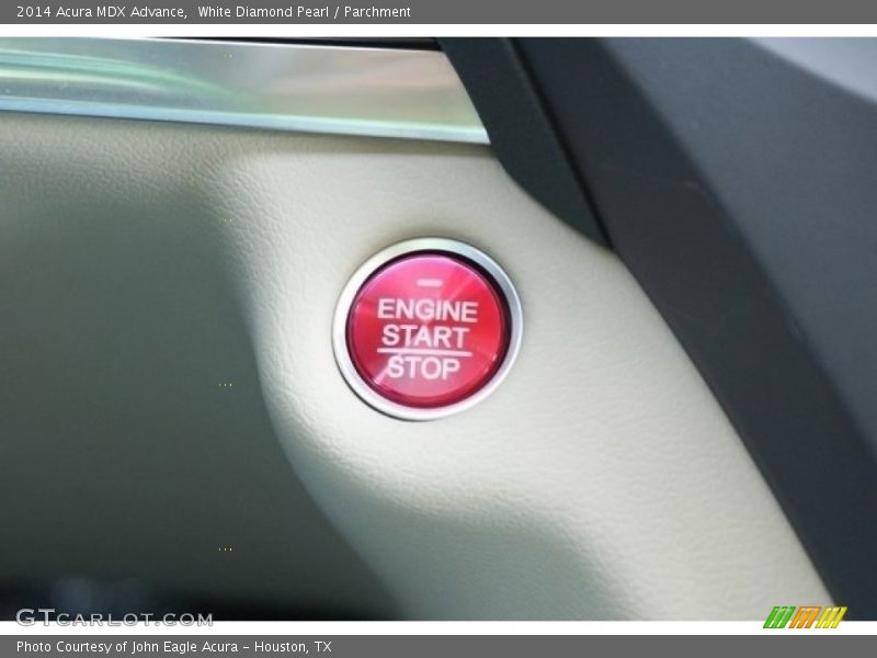 White Diamond Pearl / Parchment 2014 Acura MDX Advance