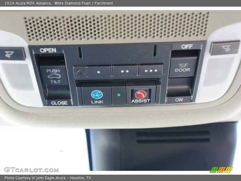 White Diamond Pearl / Parchment 2014 Acura MDX Advance