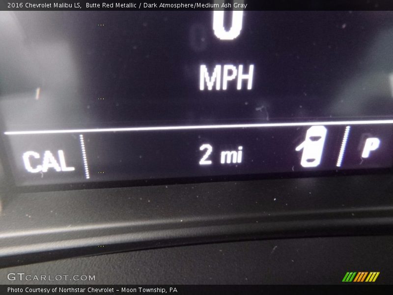 Butte Red Metallic / Dark Atmosphere/Medium Ash Gray 2016 Chevrolet Malibu LS
