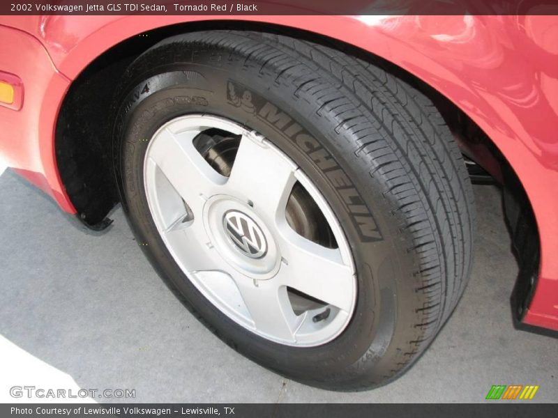 Tornado Red / Black 2002 Volkswagen Jetta GLS TDI Sedan