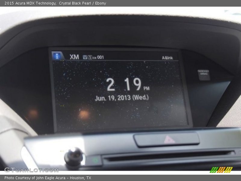 Crystal Black Pearl / Ebony 2015 Acura MDX Technology