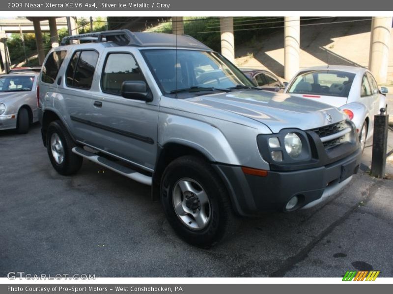Silver Ice Metallic / Gray 2003 Nissan Xterra XE V6 4x4
