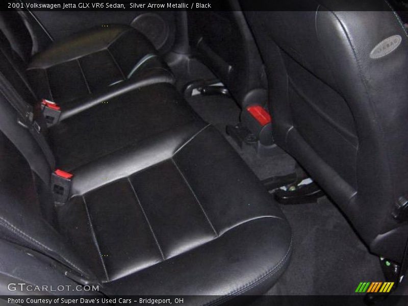Silver Arrow Metallic / Black 2001 Volkswagen Jetta GLX VR6 Sedan