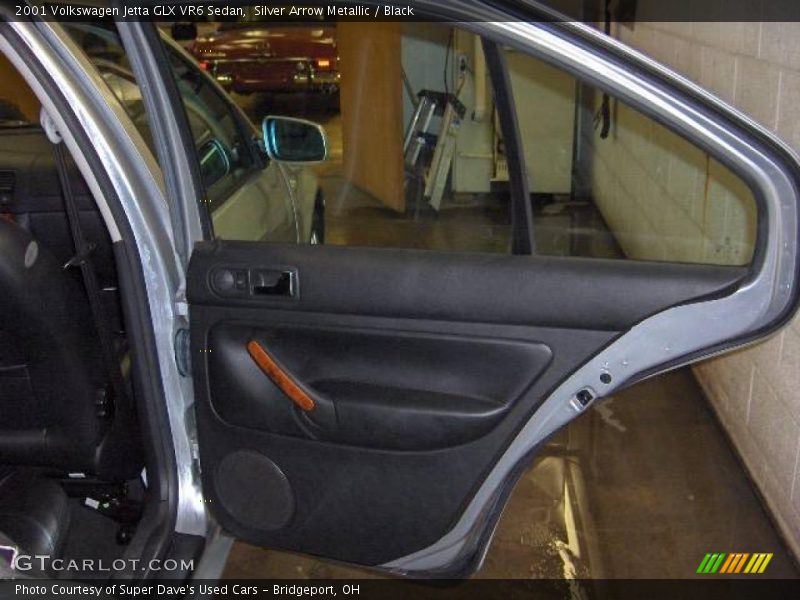 Silver Arrow Metallic / Black 2001 Volkswagen Jetta GLX VR6 Sedan