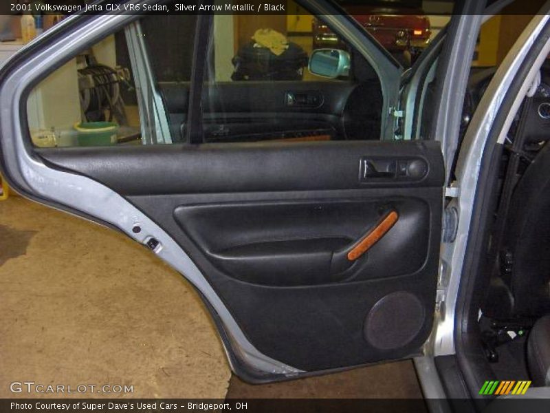 Silver Arrow Metallic / Black 2001 Volkswagen Jetta GLX VR6 Sedan