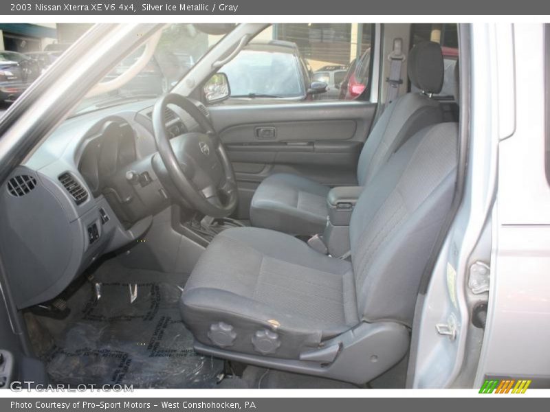 Silver Ice Metallic / Gray 2003 Nissan Xterra XE V6 4x4