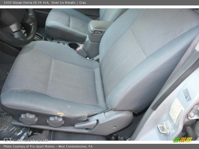 Silver Ice Metallic / Gray 2003 Nissan Xterra XE V6 4x4