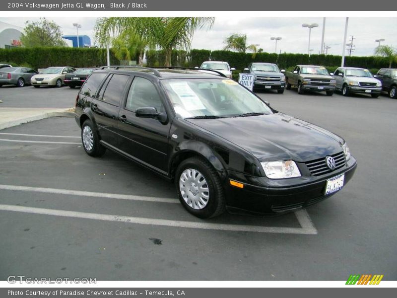 Black / Black 2004 Volkswagen Jetta GL Wagon