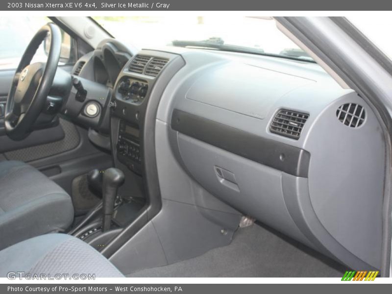 Silver Ice Metallic / Gray 2003 Nissan Xterra XE V6 4x4