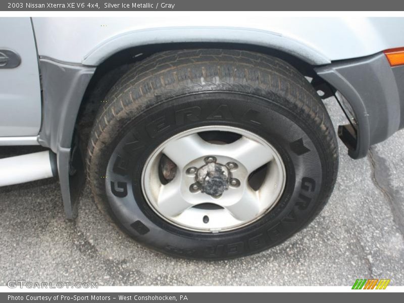 Silver Ice Metallic / Gray 2003 Nissan Xterra XE V6 4x4