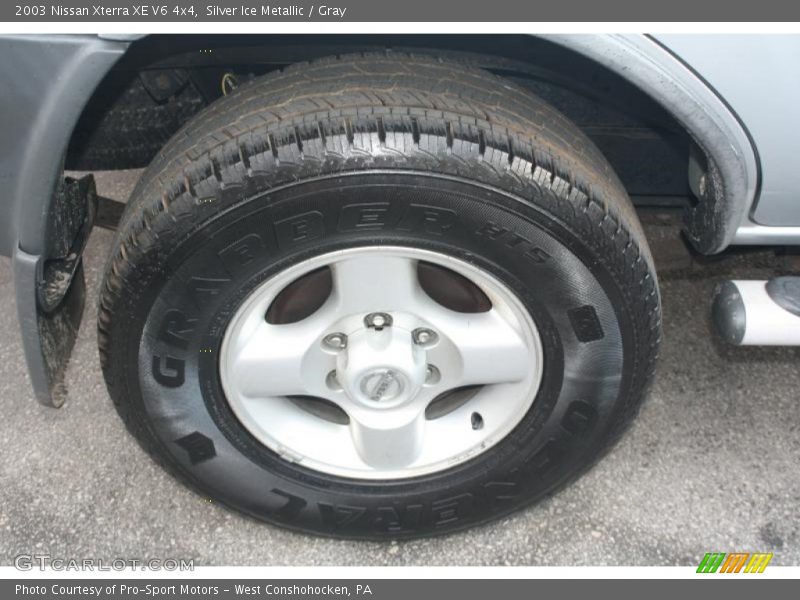 Silver Ice Metallic / Gray 2003 Nissan Xterra XE V6 4x4