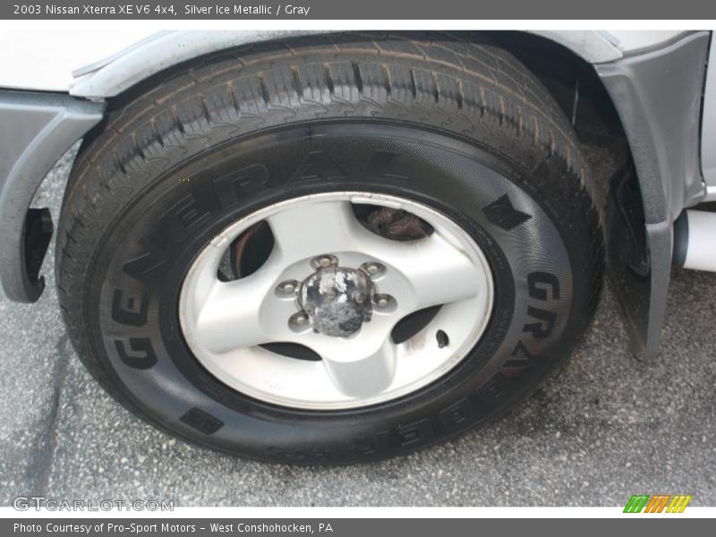 Silver Ice Metallic / Gray 2003 Nissan Xterra XE V6 4x4